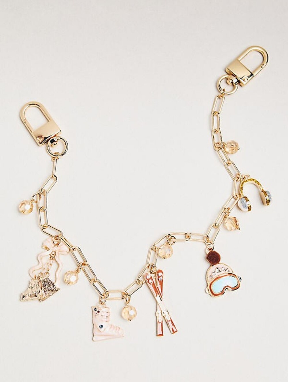 Anthropologie Ski-themed Party Bag Charm